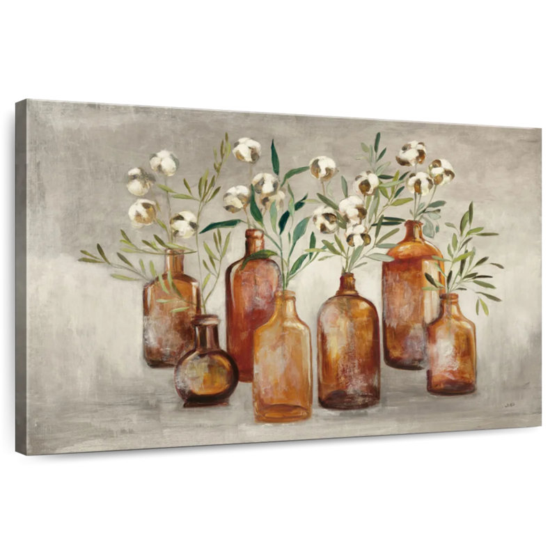 Coton Harnek nature morte gris, H 20 po x l 30 po