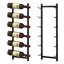 Otmar Wine Bottle Rack in Black