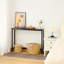 Table d'entrée en bois de 100 cm (L), petite table d'appoint mince pour couloir, salon, chambre à coucher, vestibule-658676085