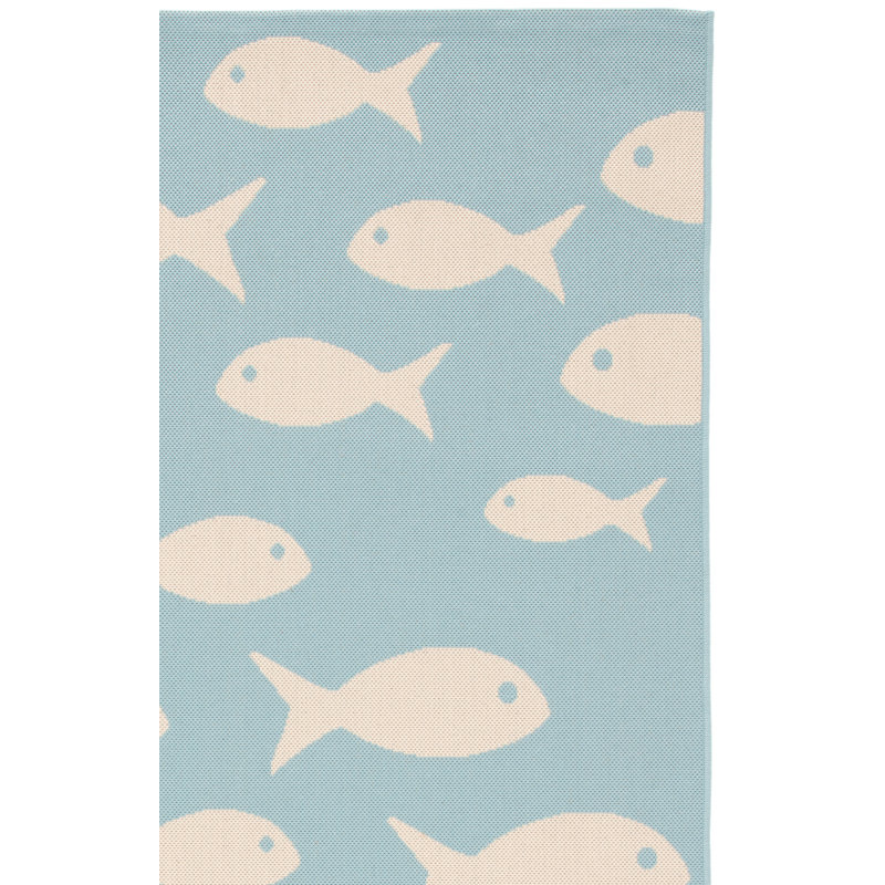Tapis d'intérieur / extérieur à imprimé animal Paugh Performance, Rectangle 8 pi x 10 pi