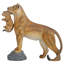 Avec statue cub Lioness