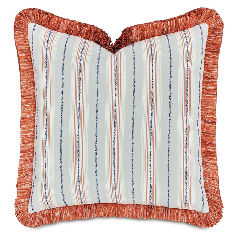 Coussin Wellerman, Blue/Grey/Orange