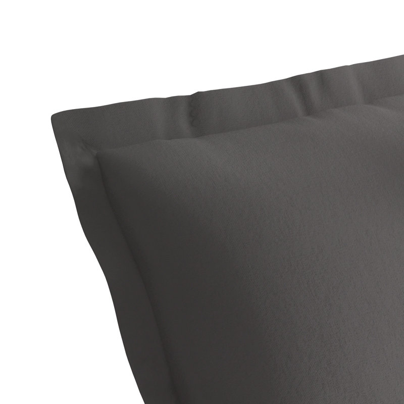 Polyester Sham Set, Gray