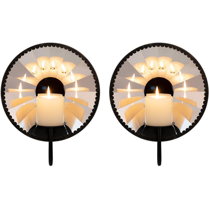 Iron Candle Wall Lamp