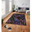 Tapis luxueux antidérapant, 100% polyester, 4,0 x 5,9 pieds, 740 g / m² | Velours avec impression numérique | Éponge stratifiée facile à nettoyer sous la machine, lavable à la machine | Parfait pour le salon, la chambre à coucher et la décoration intérieure-1238739294