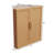 Lula Space-saving Corner Accent Cabinet With Adjustable Shelf-120884756-120884757