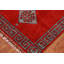 Tapis de couloir rouge Kazak