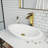 Duris 12" H Single Handle Vessel Sink Bathroom Faucet-393476833