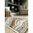 Devanee Cream Abstract Low-Pile Stain Resistant Rug-1552000940