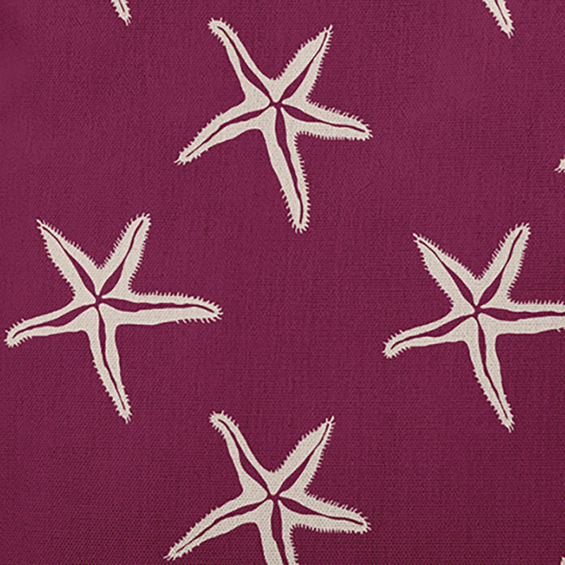  Housse et coussin rectangulaires en polyester / mélange de polyester par E by Design, Rouge