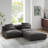 Solace 3-Piece Modular Upholstered Fabric Sectional Sofa-101323702