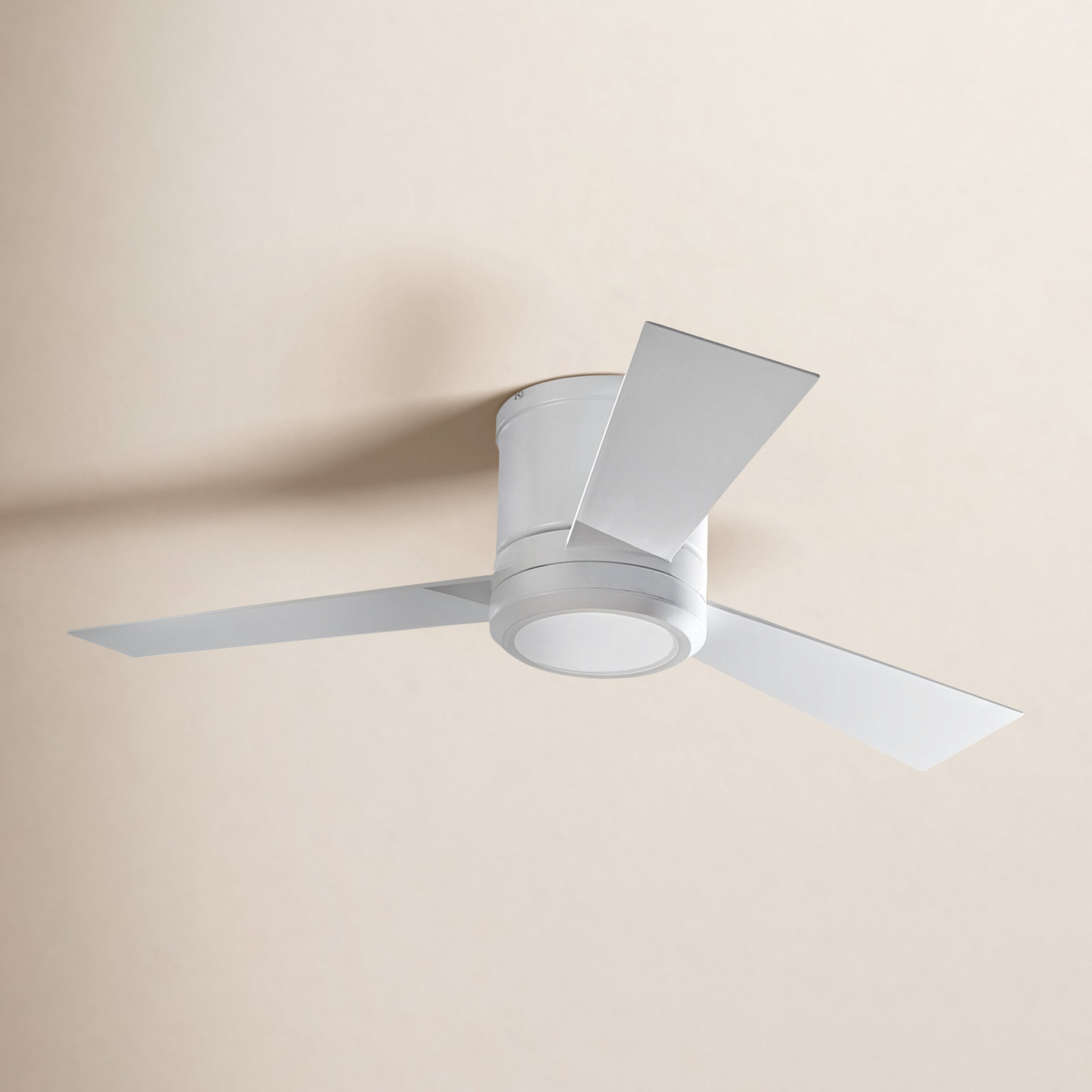 Rodrick Ceiling Fan with LED Light Kit, 42", Matte White