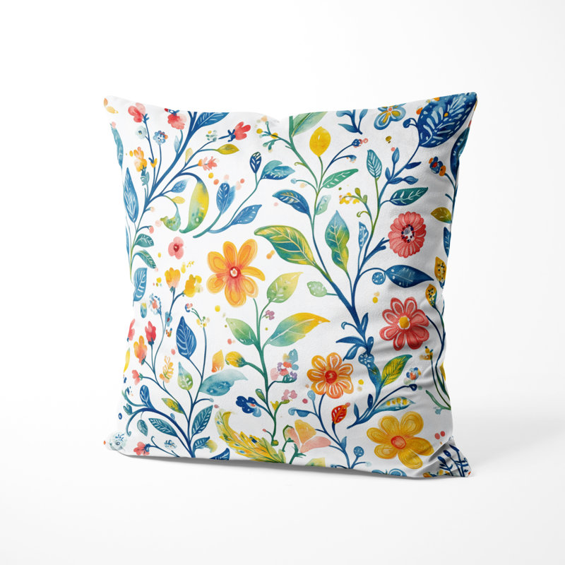 Coussin décoratif Boho, H 20 po x l 20 po