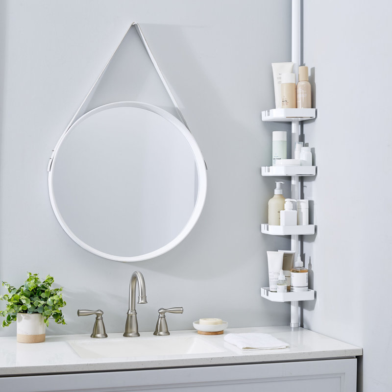 Serviteur de douche Pyron, Blanc