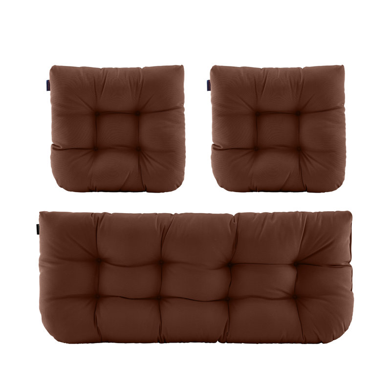 Coussin 3 pièces Latitude Run®, Brun
