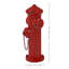Statue de jardin rouge Sivia
