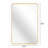 22X30 Inch Metal Framed Rectangular Bathrrom Mirror For Wall-540618655-540618646