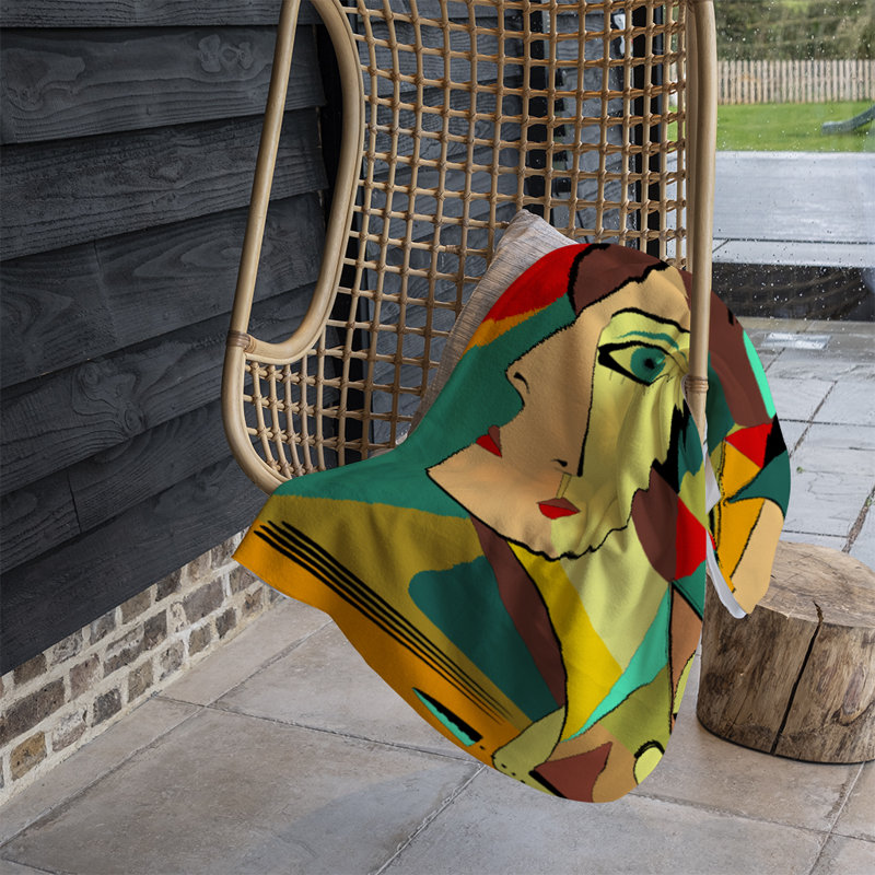 Dondee Plain Weave / Muslin Throw Blanket