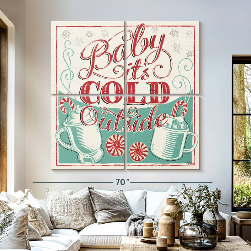 Tergel Merry Little Christmas II, 57" H x 57" W