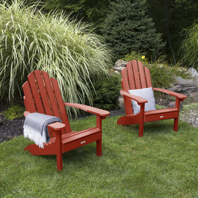 Chaise Adirondack en plastique Rialto