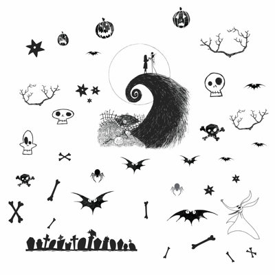 Fantasy & Sci-Fi Non-Wall Damaging Wall Decal
