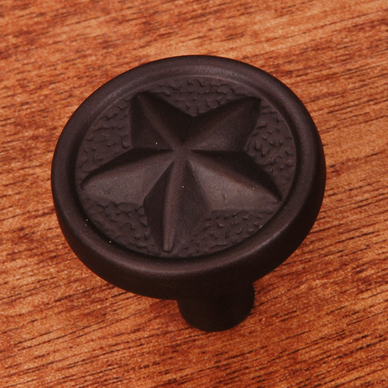 CK Series 1 1/4" Diameter Mushroom Knob, Oil Rubbed Bronze