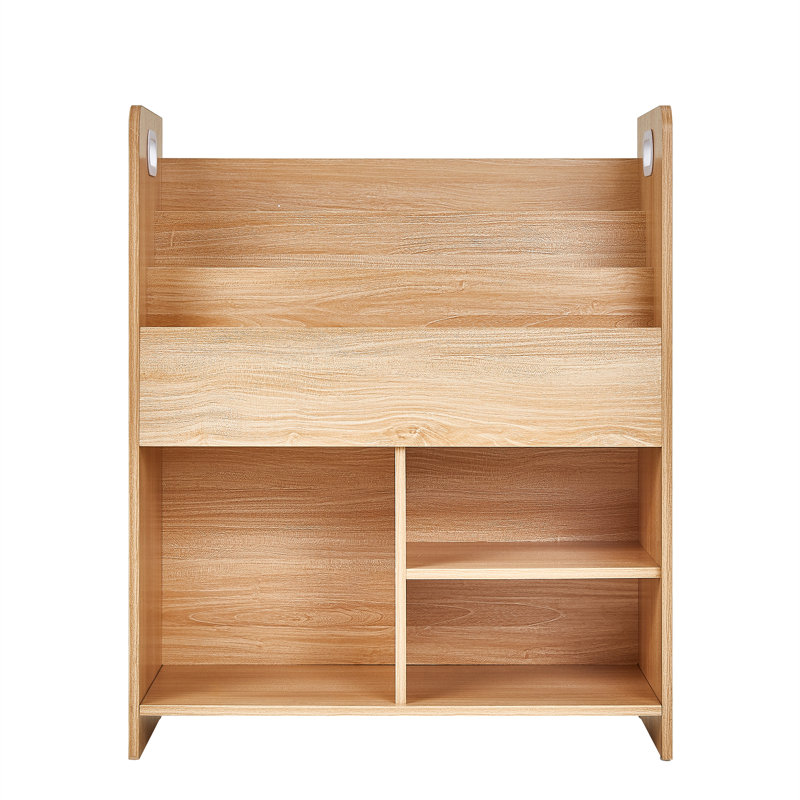 Bibliothèque et rangement pour jouets Melgarejo, Oak