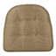 Coussins de salle à manger et de cuisine antidérapants de 16 po x 15 po x 2 po, ensemble de 6-142332015