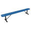 Banc jaune extensible de 2,44 m (8 pi), sans dossier, portable-607667649-607667651