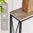 Console Table - Space-Saving Sofa Table With Built-In Outlets & USB Ports, 5.9"D X 70.9"W X 31.5"H, Ideal For Living Room-1745514520