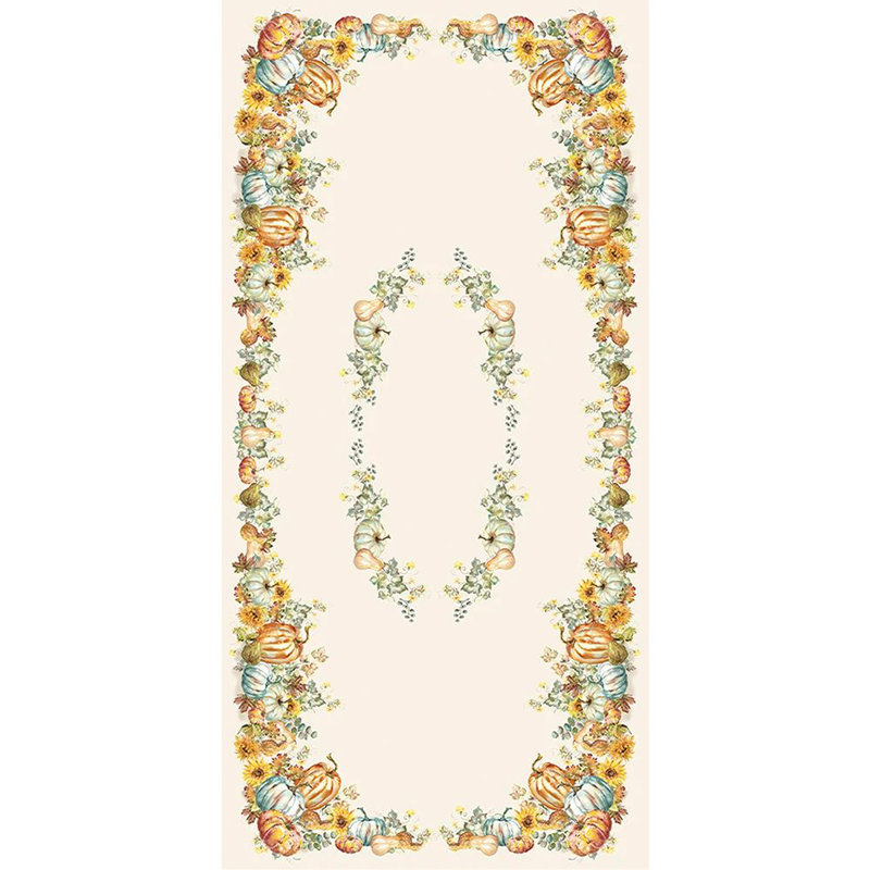 Harvest Sun Tablecloth, 144" L x 70" W