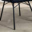 Chaise d'appoint Velvet Iron-1080449448