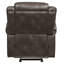 Fauteuil inclinable et oscillant Simonis Brown