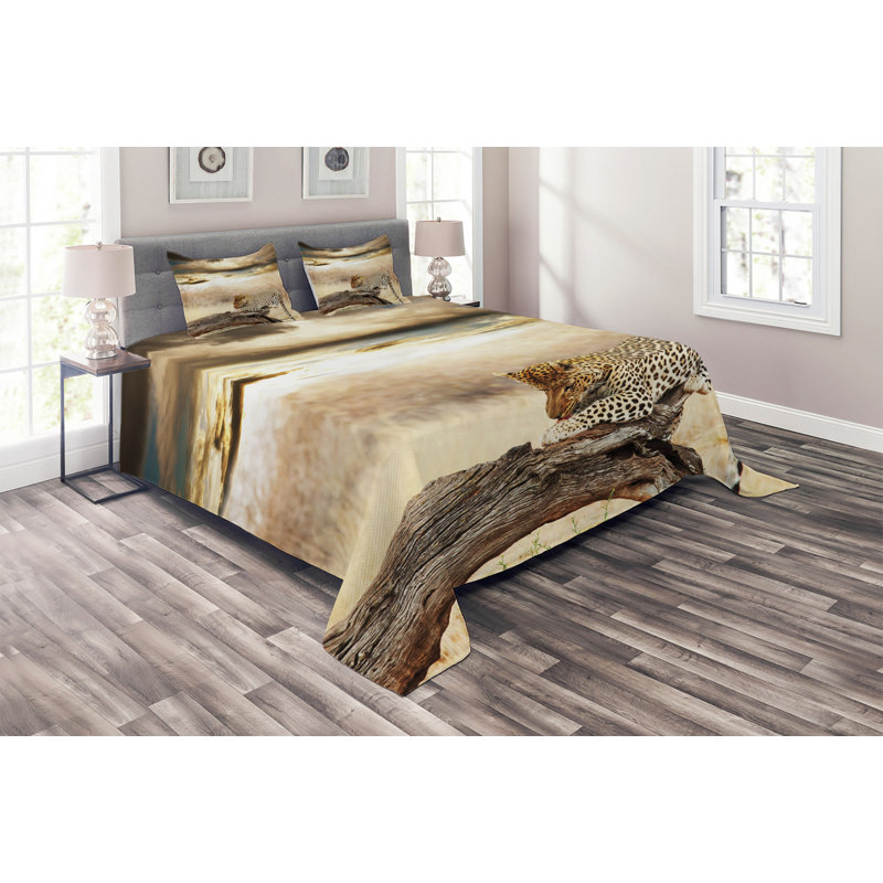 Coverlet, King Bedspread + 2 Shams