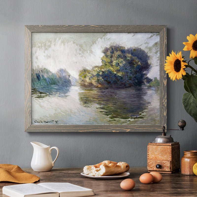 The Islets At Port, reproduction d'art sur toile, Gris, H 14 po x l 20 po x P 1,5 po