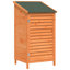 Vidaxl Garden Shed Solid Fir Wood Storage Cabinet Outdoor Modern Design Ample-129097142