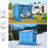 6x6FT Camping Gazebo Screen Tent,  Sided Pop-up Canopy Shelter with Mesh Windows-105122759