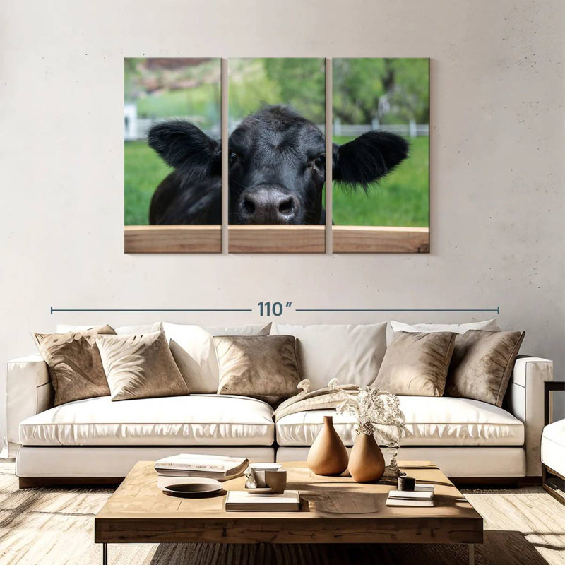 Vache Nosy Ranch, H 48 po x l 74 po