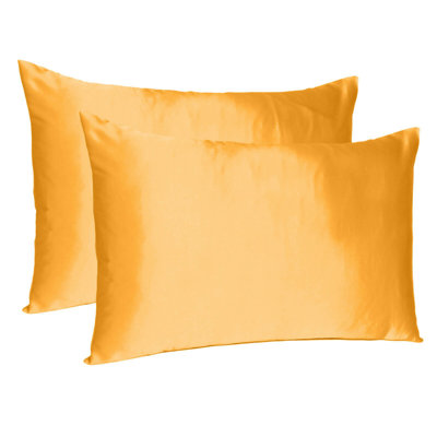 Taie d'oreiller en satin 