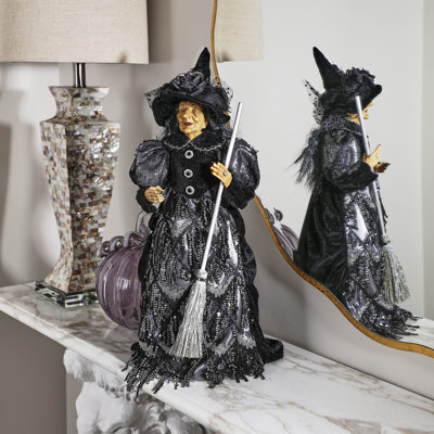 24" Elegant Standing Witch