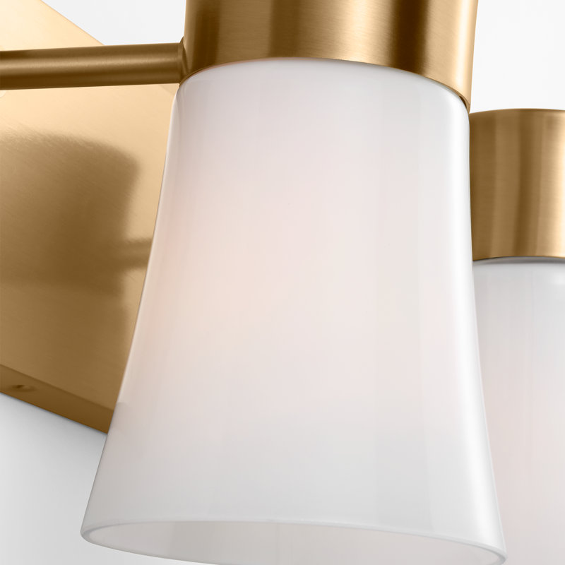 Roy Large Vanity, Satin Brass