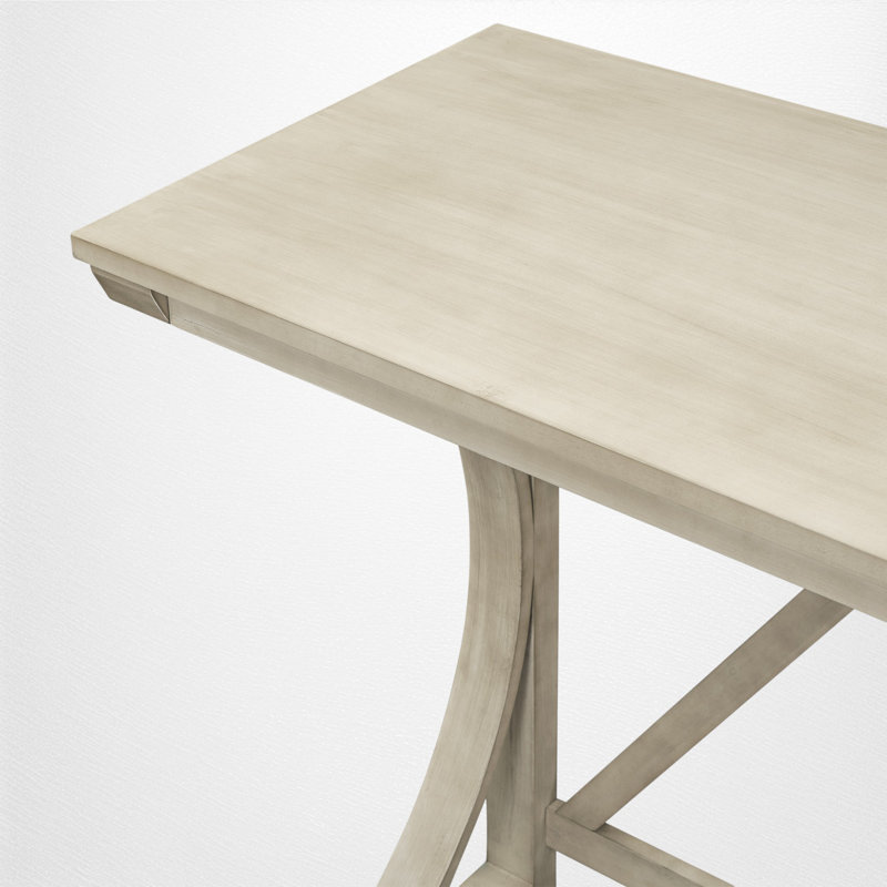 Ensemble de table de salle à manger à hauteur de comptoir 3 pièces avec port USB et tabourets Ashbury Farmhouse, ensemble de table de cuisine, ensemble de salle à manger, ensemble de table à manger