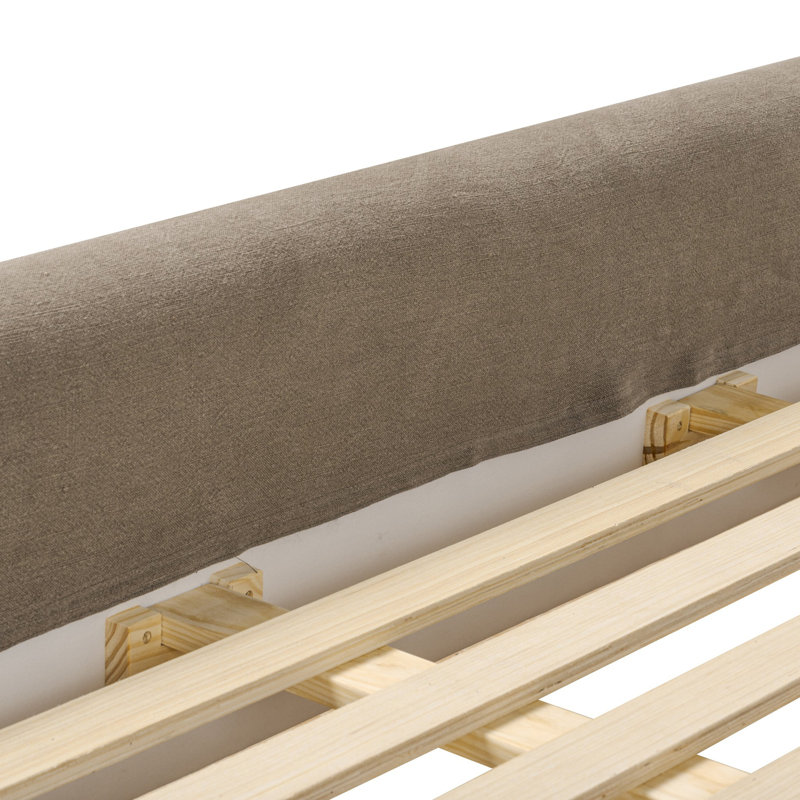 Dalia Bed, King, Brown