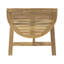 Table bistro en bois naturel, pliable pour optimiser l'espace, table demi-ronde en bois, pliable, beauté