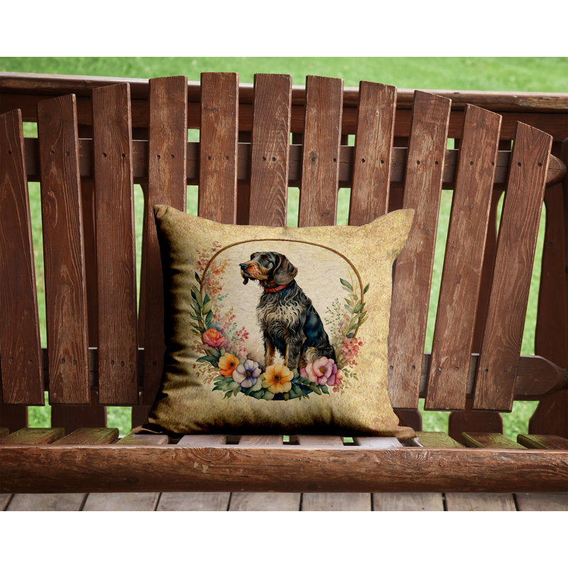 Other/No Pattern Outdoor Throw Pillow, 14" H x 14" W x 3" D