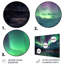 Northern Lights in Alaska III - Impression sans cadre sur métal-1908873440