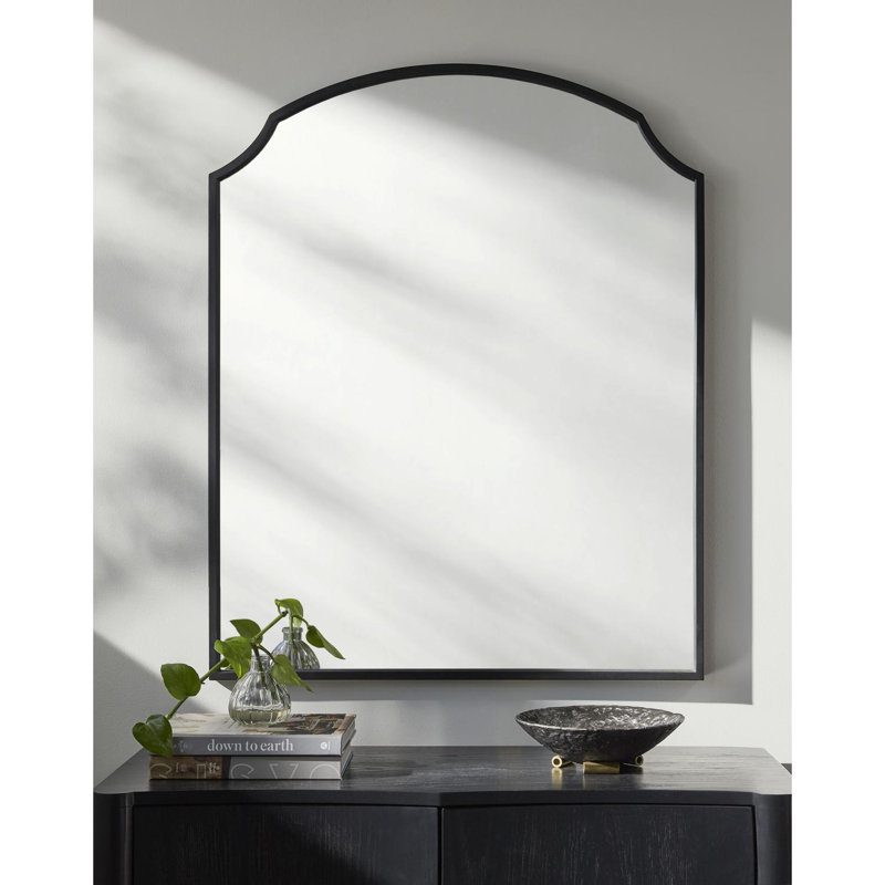 Merritt Arch Wall Mirror, Gold