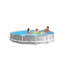 Cadre de piscine en plastique H 2,5 pi x l 12 pi