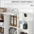 63" Kitchen Pantry Storage Cabinet