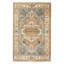 Tapis beige en laine noué à la main 5 pi 2 po x 7 pi 11 po Jules Serapi